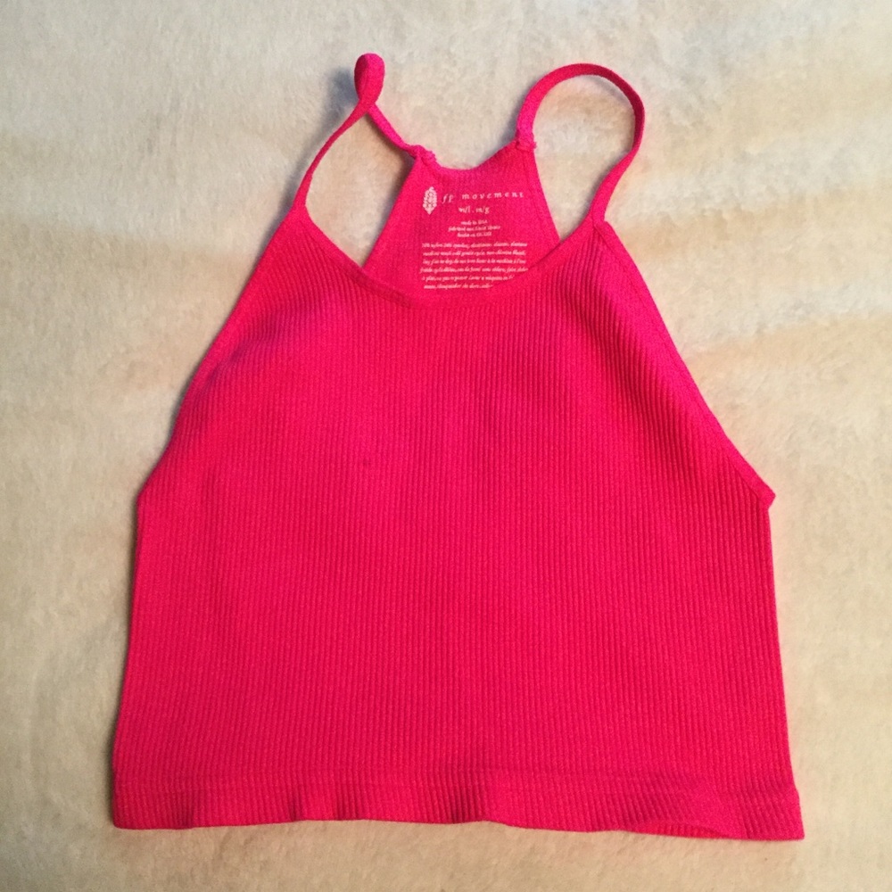 FP Movement Happiness Runs Crop NWOT**defect - Picture 4 of 9